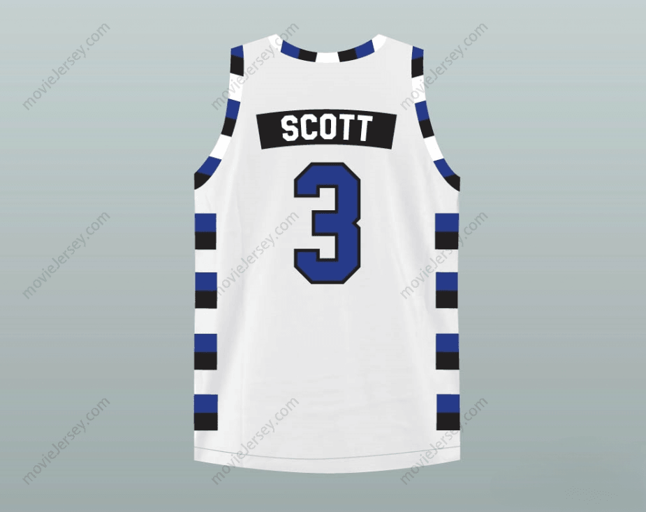 CUSTOM ANY Name Number LUCAS SCOTT 3 ONE TREE HILL RAVENS BASKETBALL JERSEY Top Stitched S-6XL