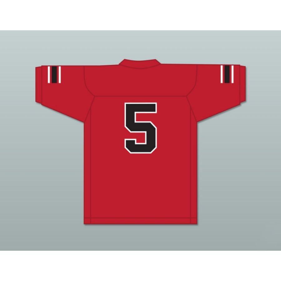 CUSTOM ANY Name Number JOHN FRANKLIN 5 EMCC LIONS ALTERNATE Top Stitched S-6XL
