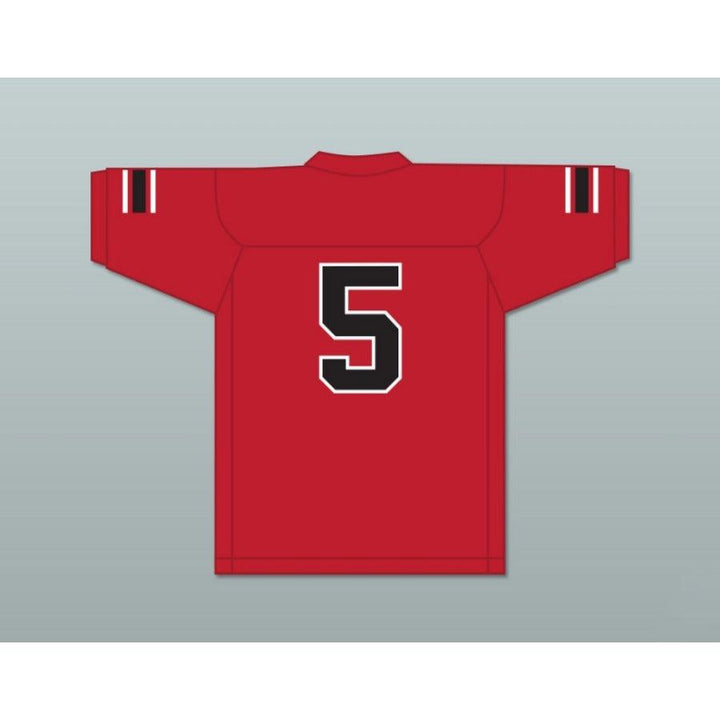 CUSTOM ANY Name Number JOHN FRANKLIN 5 EMCC LIONS ALTERNATE Top Stitched S-6XL