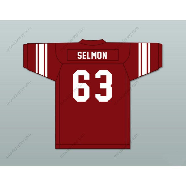 CUSTOM ANY Name Number LEE ROY SELMON 63 EUFAULA HIGH SCHOOL IRONHEADS Football Jersey Top Stitched S-6XL