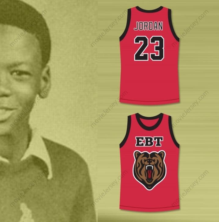 CUSTOM ANY Name Number MICHAEL  23 EMMA B TRASK MIDDLE SCHOOL BEARS BASKETBALL JERSEY STITCH SEWN Top Stitched S-6XL