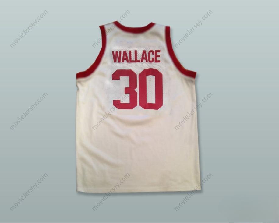 CUSTOM ANY Name Number RASHEED WALLACE 30 SIMON GRATZ HIGH SCHOOL WHITE BASKETBALL JERSEY Top Stitched S-6XL
