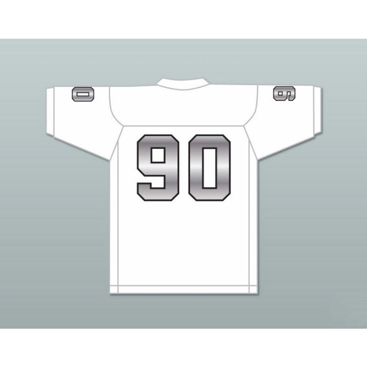 CUSTOM ANY Name Number RONALD OLLIE 90 EMCC LIONS FOOTBALL JERSEY INCLUDES PATCHES Top Stitched S-6XL