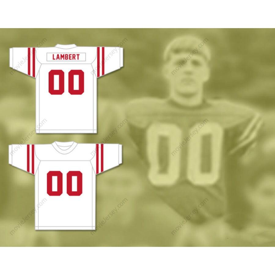 CUSTOM ANY Name Number JACK LAMBERT 00 CRESTWOOD HIGH SCHOOL RED DEVILS RED FOOTBALL JERSEY Top Stitched S-6XL