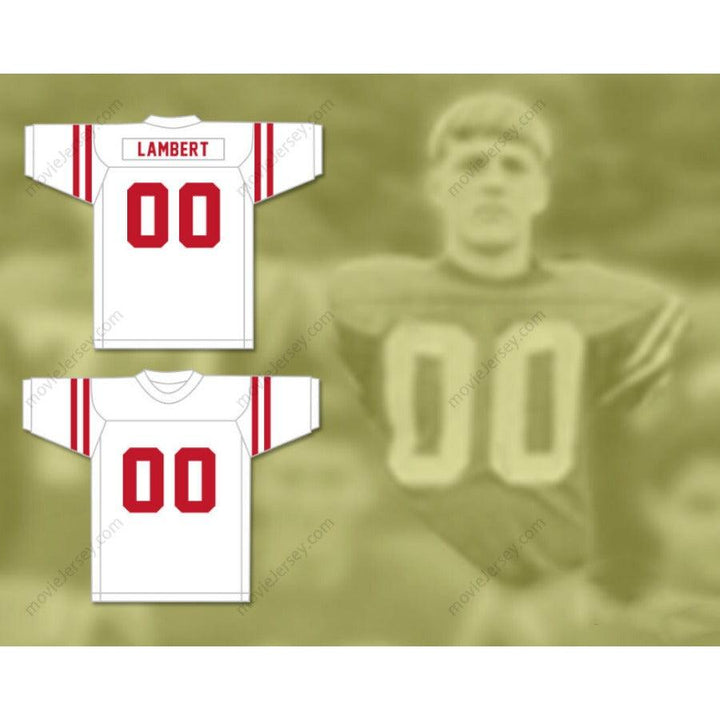 CUSTOM ANY Name Number JACK LAMBERT 00 CRESTWOOD HIGH SCHOOL RED DEVILS RED FOOTBALL JERSEY Top Stitched S-6XL