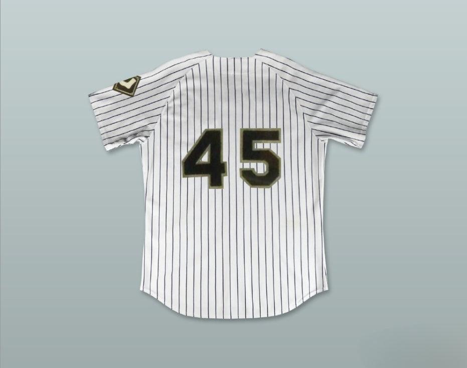 Custom Any Name Number MICHAEL  45 BIRMINGHAM BARONS PINSTRIPED BASEBALL JERSEY Top Stitched S-6XL