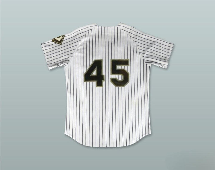 Custom Any Name Number MICHAEL  45 BIRMINGHAM BARONS PINSTRIPED BASEBALL JERSEY Top Stitched S-6XL
