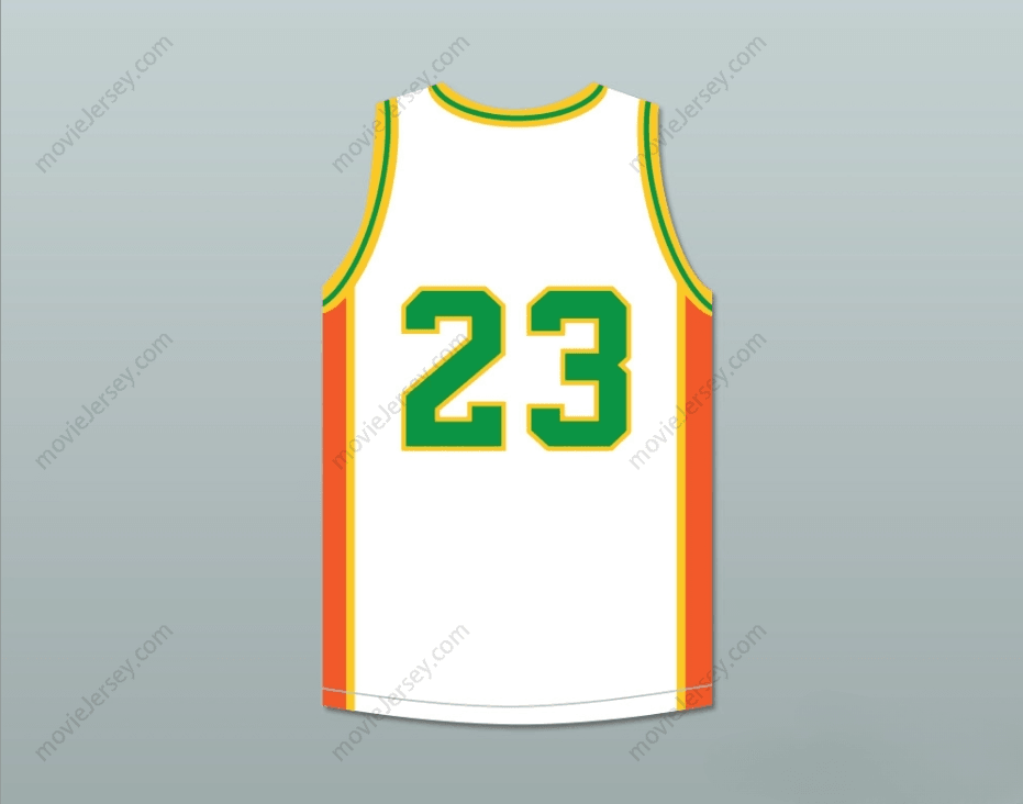 CUSTOM ANY Name Number EAST COMPTON CLOVERS WHITE BASKETBALL JERSEY Top Stitched S-6XL