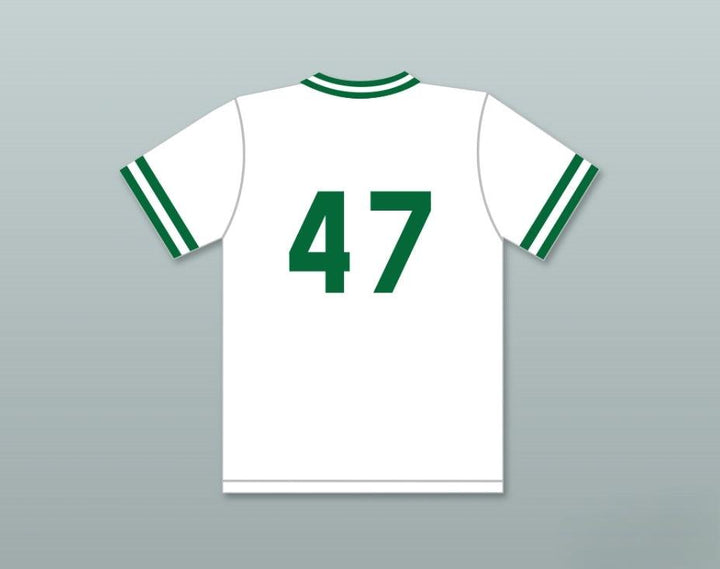 Custom Any Name Number TOM GLAVINE 47  MEMORIAL HIGH SCHOOL INDIANS WHITE BASEBALL JERSEY 1 Top Stitched S-6XL