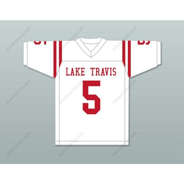 CUSTOM ANY Name Number GARRETT WILSON 5 LAKE TRAVIS HIGH SCHOOL CAVALIERS Football Jersey Top Stitched S-6XL