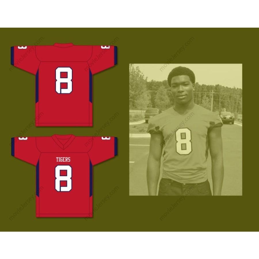 CUSTOM ANY Name Number DARRELL HENDERSON 8 SOUTH PANOLA HIGH SCHOOL TIGERS Football Jersey Top Stitched S-6XL
