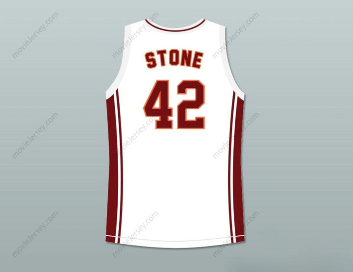 CUSTOM ANY Name Number ROB BROWN KENYON STONE 42 RICHMOND OILERS AWAY BASKETBALL JERSEY COACH CARTER Top Stitched S-6XL