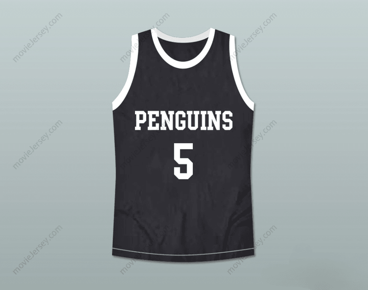 CUSTOM ANY Name Number HANGIN' WITH MR. COOPER 5 OAKBRIDGE PENGUINS HIGH SCHOOL BASKETBALL JERSEY Top Stitched S-6XL
