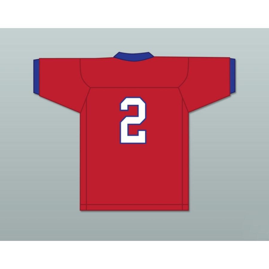 CUSTOM ANY Name Number LEE KPOGBA 2 PARKLAND HIGH SCHOOL MUSTANGS Football Jersey Top Stitched S-6XL