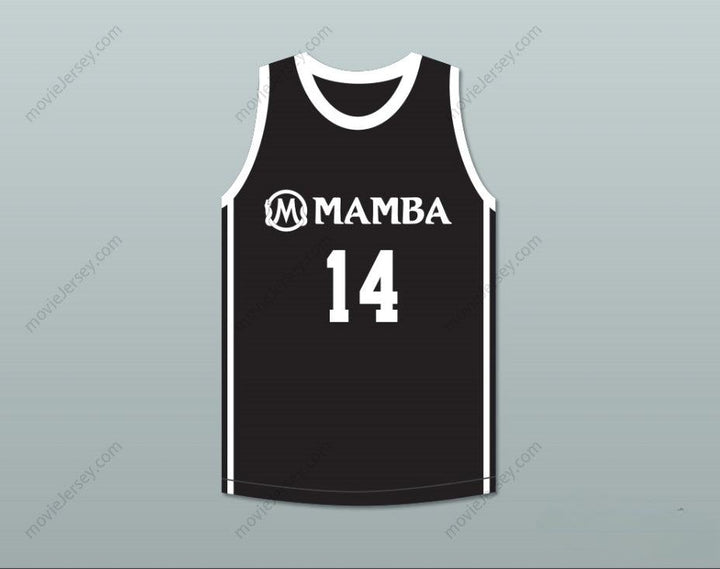 CUSTOM ANY Name Number PAYTON 14 MAMBA BALLERS BLACK BASKETBALL JERSEY VERSION 2 Top Stitched S-6XL