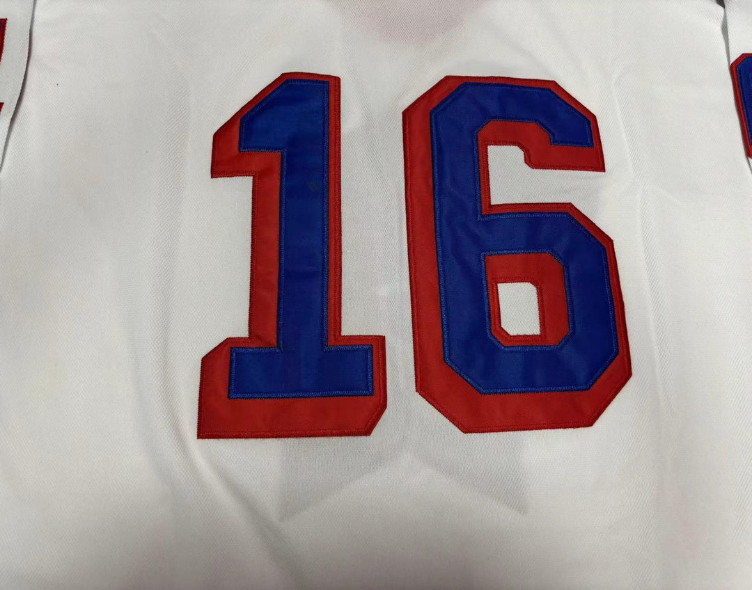 Custom Any Name Number SCOTT GRUHL 16 NEW HAVEN NIGHTHAWKS WHITE HOCKEY JERSEYTop Stitched S-6XL