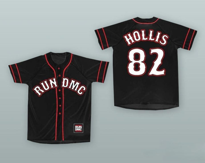 Custom Any Name Number RUN DMC 82 QUEENS BASEBALL JERSEY Top Stitched S-6XL