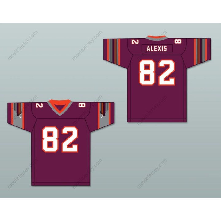 CUSTOM ANY Name Number 1985 USFL ALTON ALEXIS 82 JACKSONVILLE BULLS ROAD Football Jersey Top Stitched S-6XL