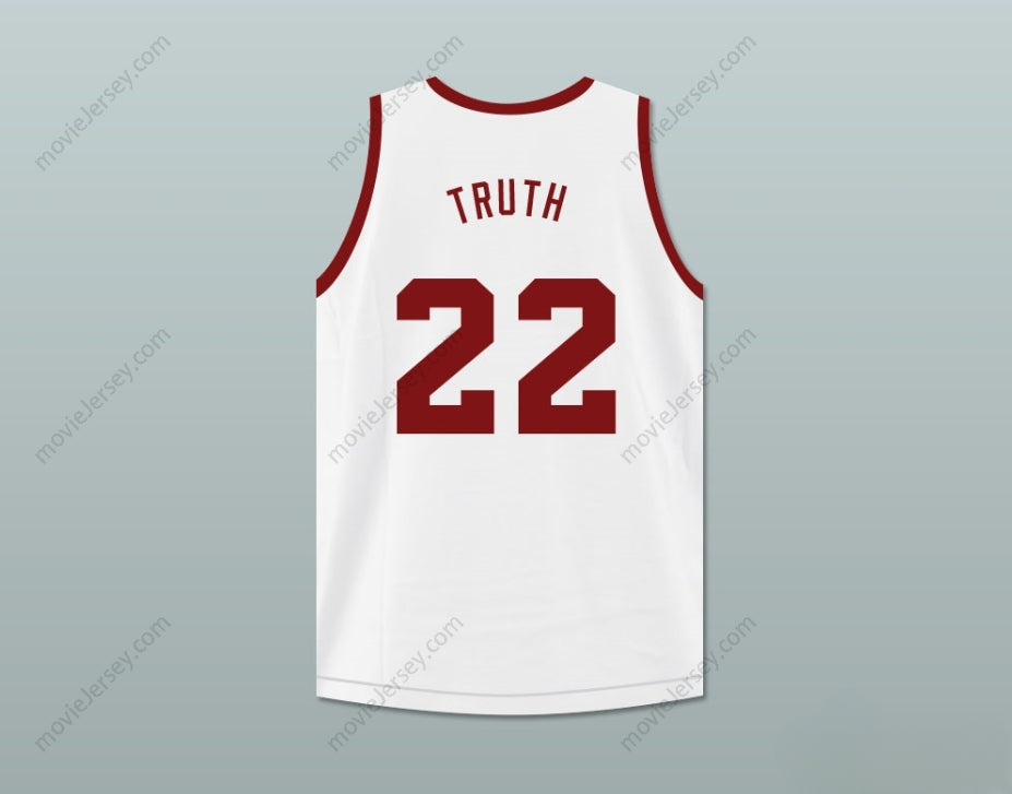 CUSTOM ANY Name Number JAMAL MALIK TRUTH 22  PYTHONS BASKETBALL JERSEY THE FISH THAT SAVED  Top Stitched S-6XL