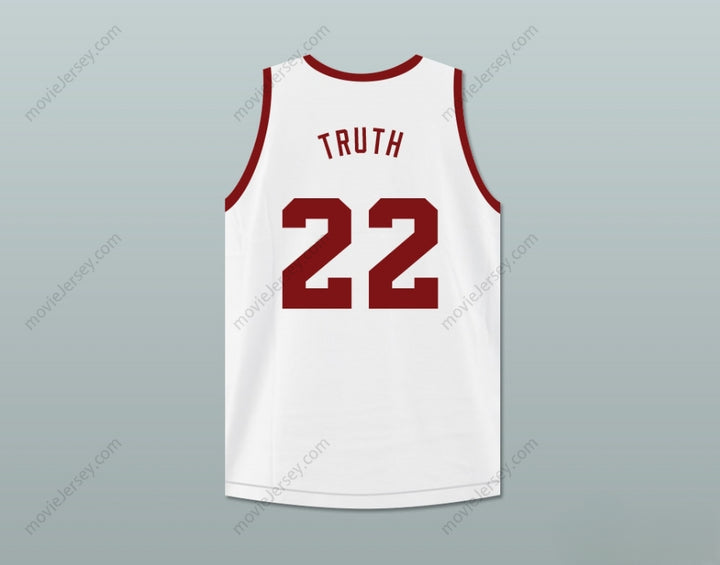 CUSTOM ANY Name Number JAMAL MALIK TRUTH 22  PYTHONS BASKETBALL JERSEY THE FISH THAT SAVED  Top Stitched S-6XL