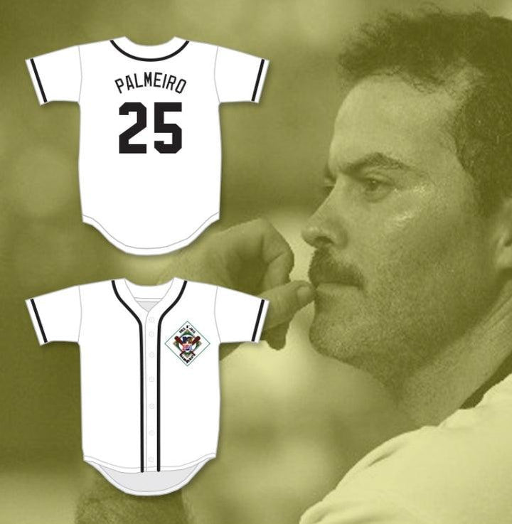 Custom Any Name Number RAFAEL PALMEIRO 25 SALAMANDERS BASEBALL JERSEY 1ST ANNUAL ROCK N' JOCK DIAMOND DERBY Top Stitched S-6XL