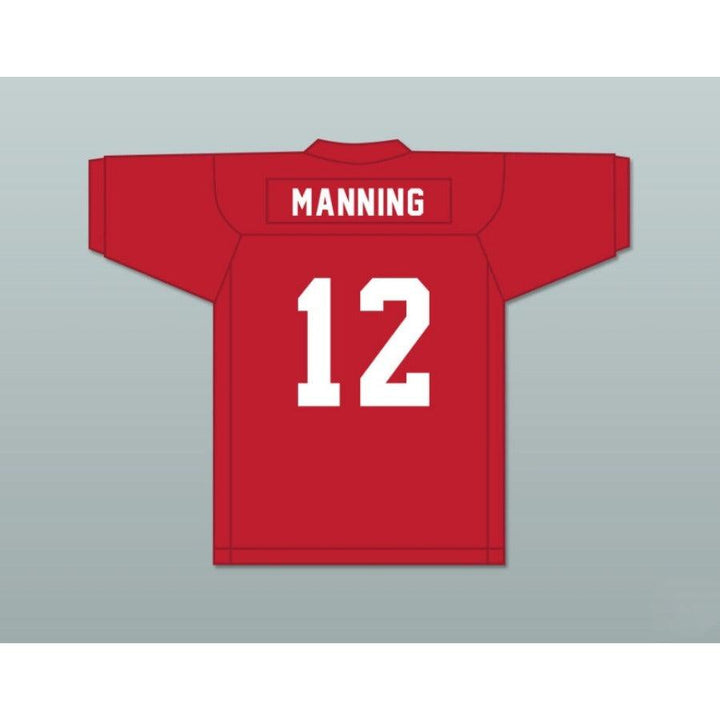 CUSTOM ANY Name Number HOSE MANNING 12 MIAMI FOOTBALL JERSEY SEMI-TOUGH Top Stitched S-6XL