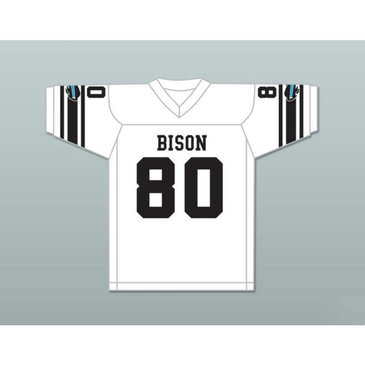 CUSTOM ANY Name Number TRACY TWO DOGS 80 BLUE SPRINGS BISON HIGH SCHOOL Football Jersey Top Stitched S-6XL