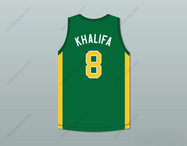 CUSTOM ANY Name Number WIZ KHALIFA 8 N. HALE HIGH SCHOOL BASKETBALL JERSEY YOUNG, WILD AND FREE Top Stitched S-6XL