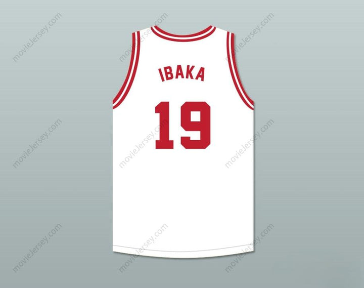 CUSTOM ANY Name Number SERGE IBAKA 19 TIJUANA PIRANHAS WHITE BASKETBALL JERSEY MEXICAN EXPANSION TEAM Top Stitched S-6XL