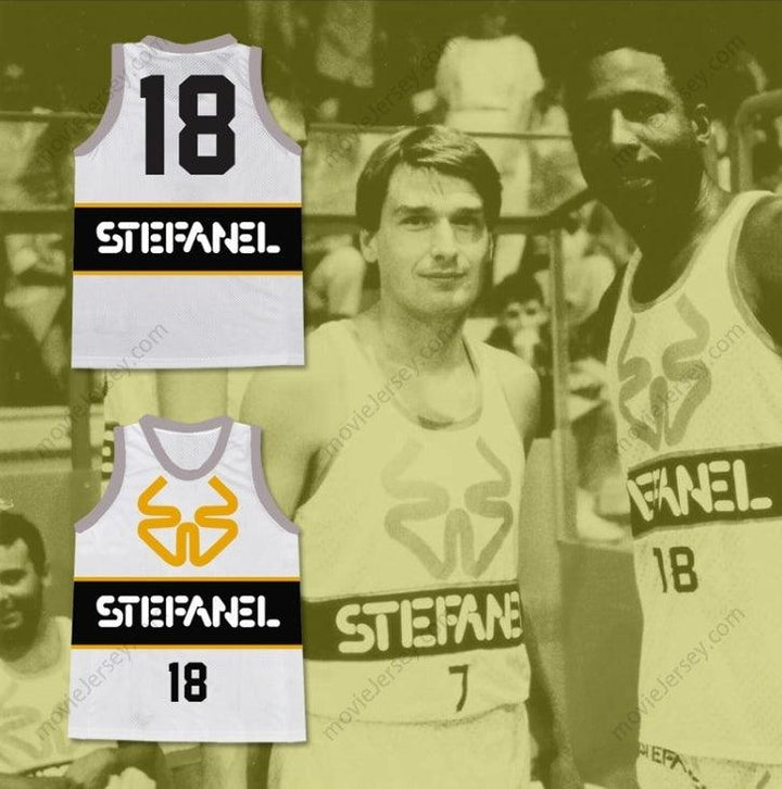 CUSTOM ANY Name Number JAMES WORTHY STEFANEL TRIESTE ITALIAN BASKETBALL JERSEY STITCH SEWN NEW Top Stitched S-6XL