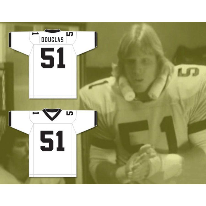 CUSTOM ANY Name Number DOUGLAS 51 NORTH DALLAS BULLS Football Jersey Top Stitched S-6XL