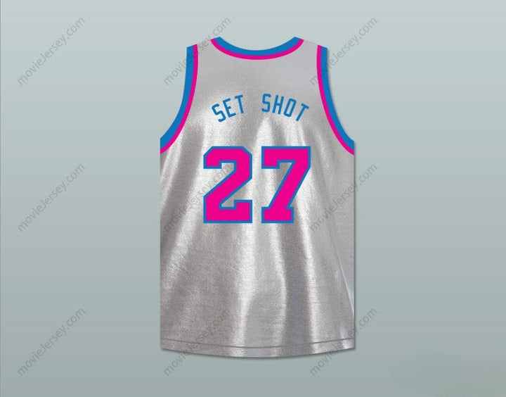CUSTOM ANY Name Number SET SHOT 27  PISCES BASKETBALL JERSEY THE FISH THAT SAVED  Top Stitched S-6XL