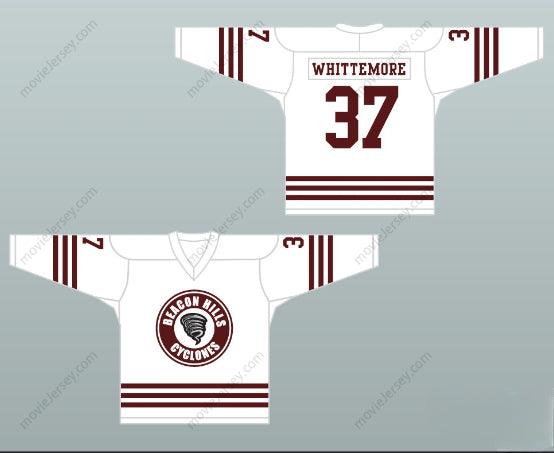 Custom Any Name Number Jackson Whittemore 37 Beacon Hills Cyclones Hockey Jersey Teen Wolf TV Series Top Stitched S-6XL