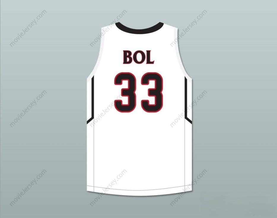 CUSTOM ANY Name Number BOL BOL 33  PREP WHITE BASKETBALL JERSEY 2 Top Stitched S-6XL