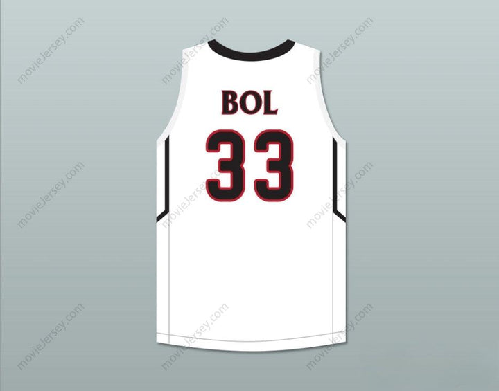 CUSTOM ANY Name Number BOL BOL 33  PREP WHITE BASKETBALL JERSEY 2 Top Stitched S-6XL