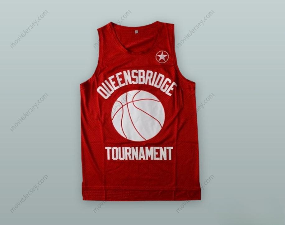 CUSTOM ANY Name Number PRODIGY 00 QUEENSBRIDGE TOURNAMENT H.N.I.C. RED BASKETBALL JERSEY Top Stitched S-6XL