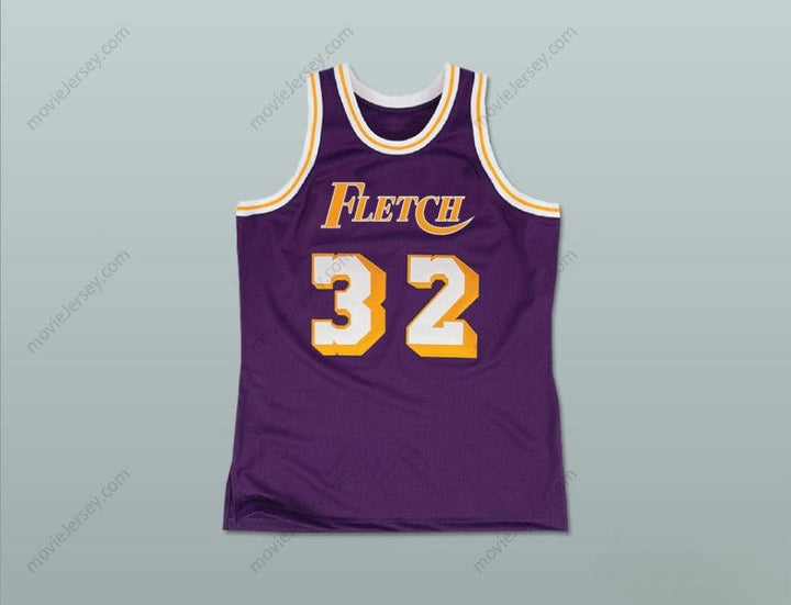 CUSTOM ANY Name Number FLETCH ALIAS SERIES JOHN COCKTOSEN 32 BASKETBALL JERSEY Top Stitched S-6XL