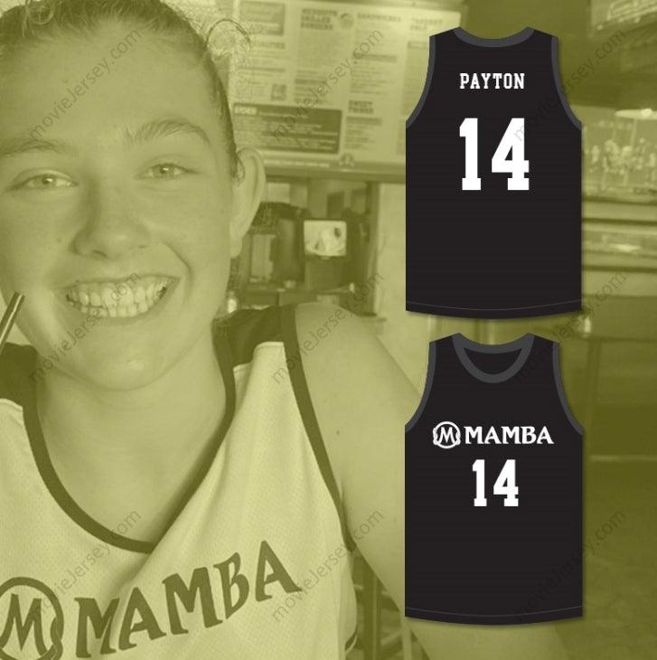 CUSTOM ANY Name Number PAYTON 14 MAMBA BALLERS BLACK BASKETBALL JERSEY Top Stitched S-6XL