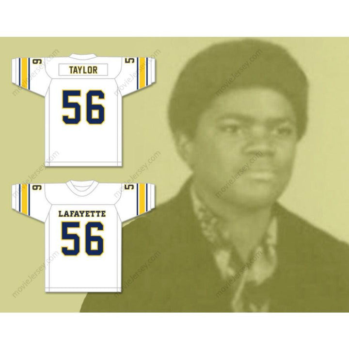 CUSTOM ANY Name Number LAWRENCE TAYLOR 56 LAFAYETTE HIGH SCHOOL RAMS NAVY BLUE FOOTBALL JERSEY Top Stitched S-6XL