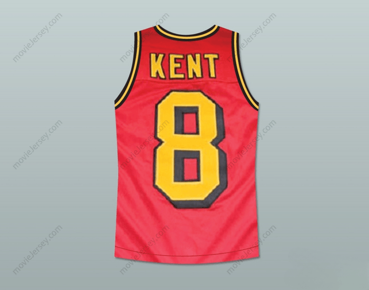 CUSTOM ANY Name Number SMALLVILLE CLARK KENT 8 RED BASKETBALL JERSEY STITCH SEWN Top Stitched S-6XL