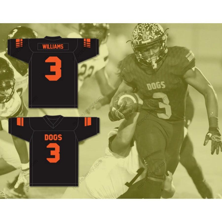 CUSTOM ANY Name Number JAVONTE WILLIAMS 3 WALLACE-ROSE HILL HIGH SCHOOL BULLDOGS Football Jersey Top Stitched S-6XL