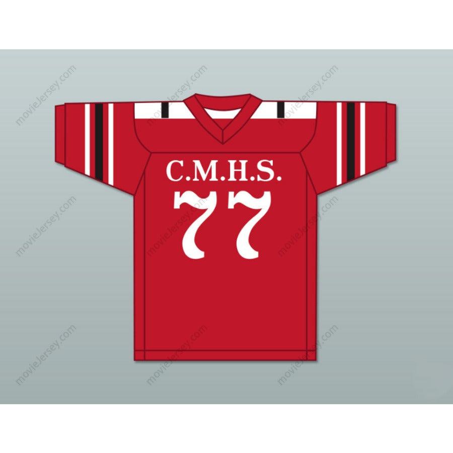 CUSTOM ANY Name Number MARION MOTLEY 77 CANTON MCKINLEY HIGH SCHOOL PUPS WHITE Football Jersey Top Stitched S-6XL