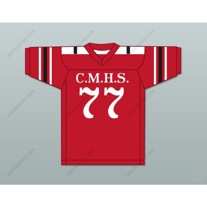 CUSTOM ANY Name Number MARION MOTLEY 77 CANTON MCKINLEY HIGH SCHOOL PUPS WHITE Football Jersey Top Stitched S-6XL
