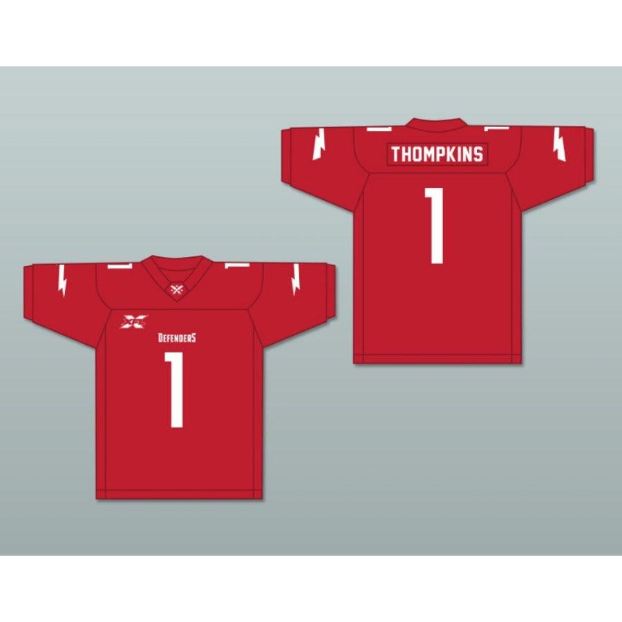 CUSTOM ANY Name Number DEANDRE THOMPKINS 1 WASHINGTON DC HOME Football Jersey Top Stitched S-6XL