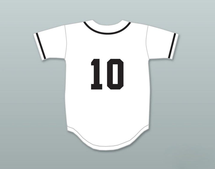 Custom Any Name Number ROBERT WUHL 10 SALAMANDERS BASEBALL JERSEY 1ST ANNUAL ROCK N' JOCK DIAMOND DERBY 1990 Top Stitched S-6XL