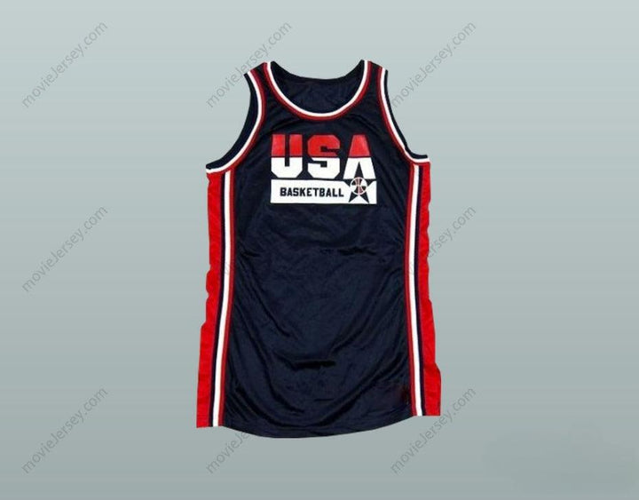 CUSTOM ANY Name Number USA AWAY BASKETBALL JERSEY CUSTOM NAME AND NUMBER Top Stitched S-6XL