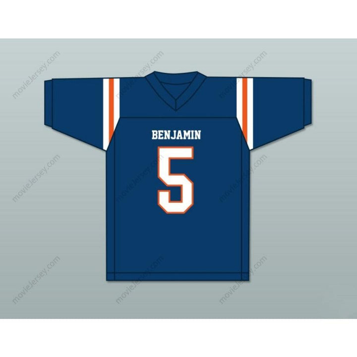 CUSTOM ANY Name Number KAIIR ELAM 5 THE BENJAMIN SCHOOL BUCCANEERS Football Jersey Top Stitched S-6XL