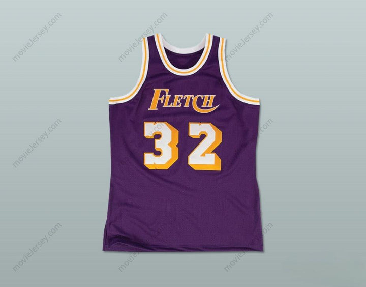 CUSTOM ANY Name Number FLETCH ALIAS SERIES MR. POON 32 BASKETBALL JERSEY Top Stitched S-6XL