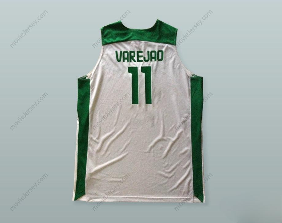 CUSTOM ANY Name Number ANDERSON VAREJAO 11 BRAZIL BASKETBALL JERSEY WITH PATCH Top Stitched S-6XL