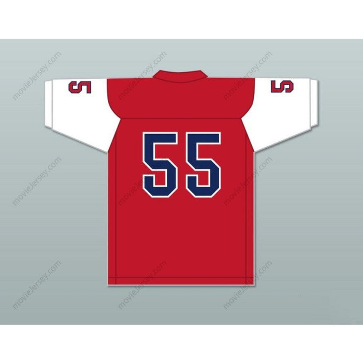 CUSTOM ANY Name Number KENYON GREEN 55 ATASCOCITA HIGH SCHOOL  Football Jersey Top Stitched S-6XL